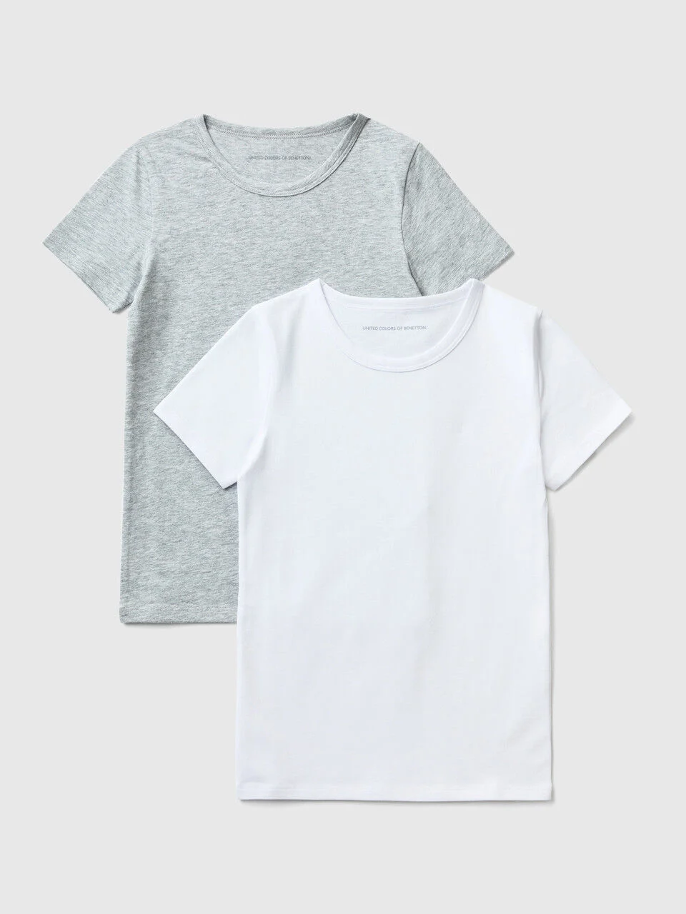 Two t-shirts in stretch cotton