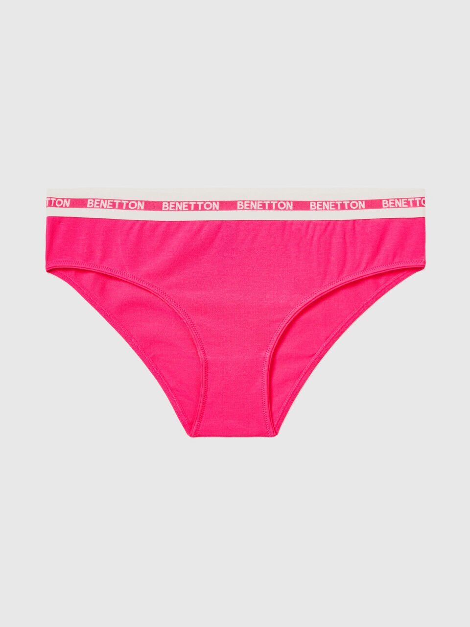 High-waisted underwear in organic cotton