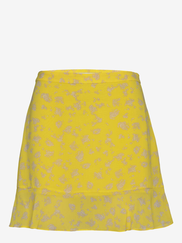 FLORAL PRINT FLARE SKIRT