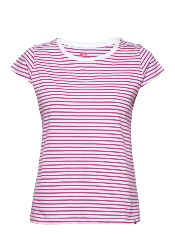 Organic Jersey Stripe Teasy Tee FAV