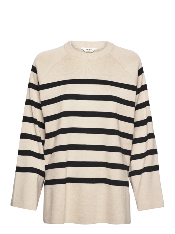 OBJESTER LS KNIT TOP NOOS